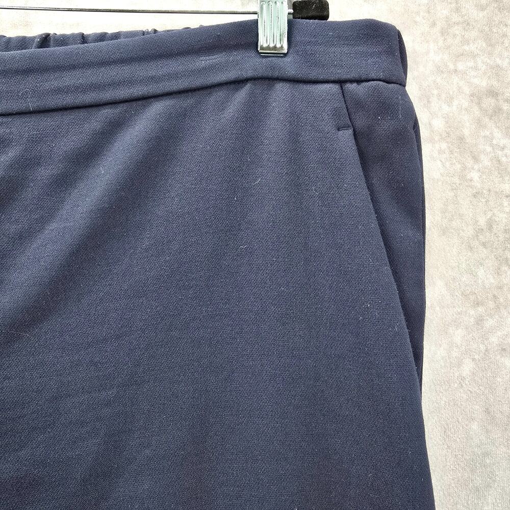 Old Navy Blue Wide Leg Bootcut Pants Bottoms Classic Executive Trousers Plus 20 - Picture 3 of 6